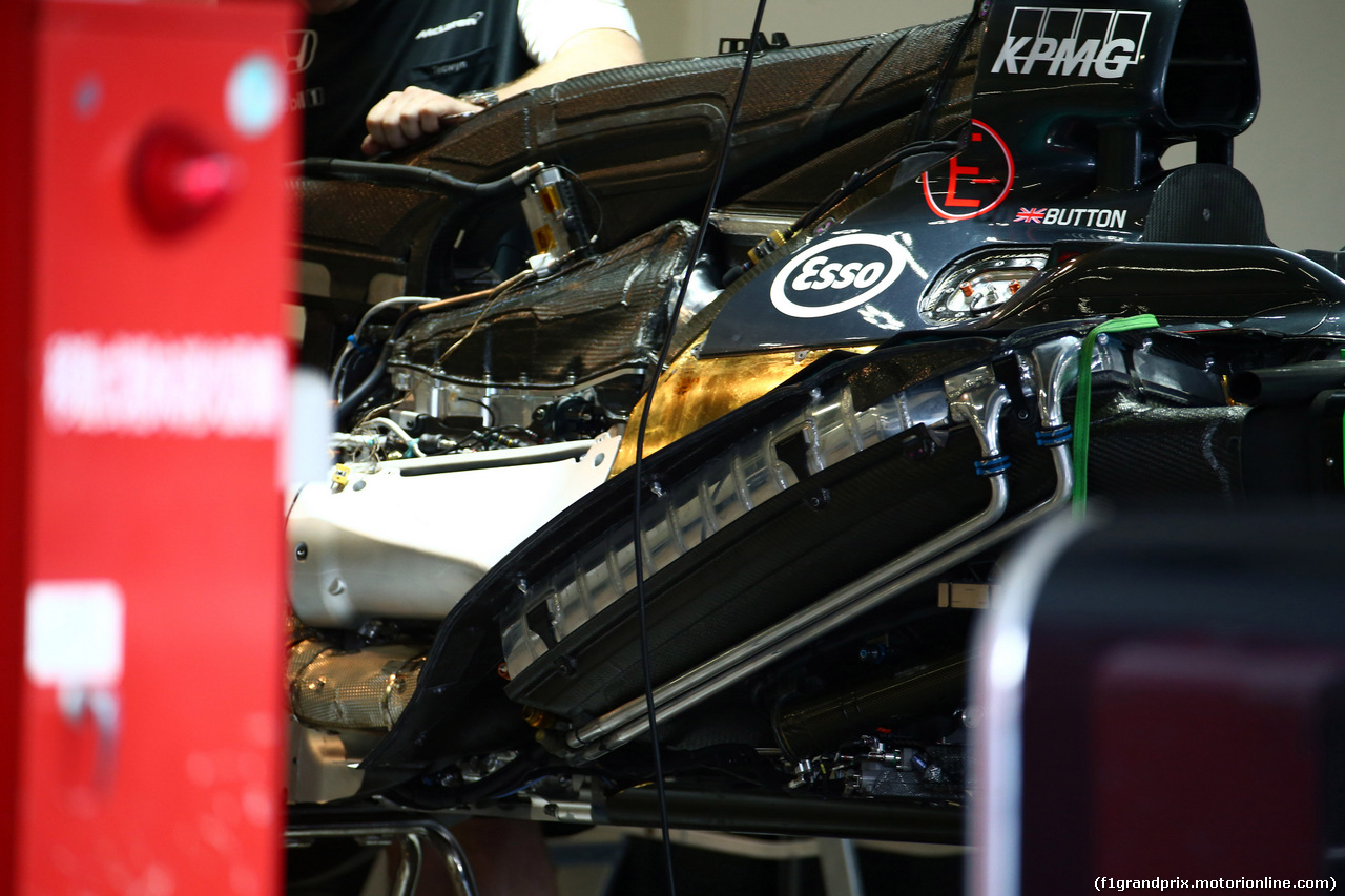 GP GIAPPONE, 24.09.2015 - McLaren Honda MP4-30, detail