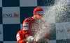 Wallpaper RAIKKONEN CAMPIONE DEL MONDO 2007 1280x800, Sfondi Desktop F1