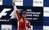 Wallpaper RAIKKONEN CAMPIONE DEL MONDO 2007 1280x800, Sfondi Desktop F1