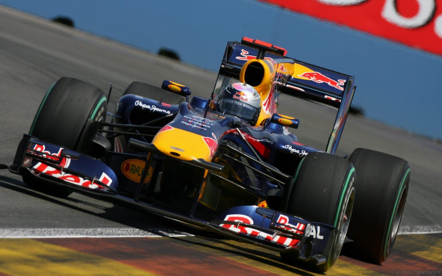 SEBASTIAN VETTEL WORLD CHAMPION 2010 1440x900