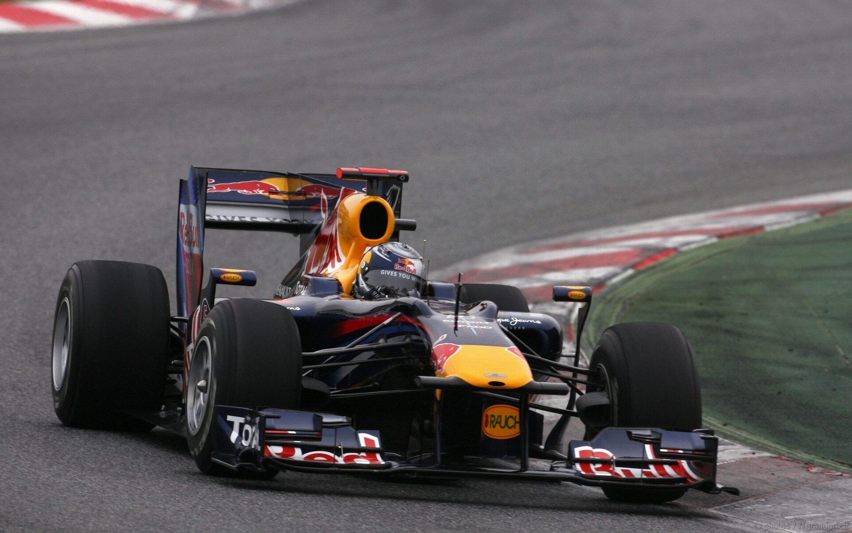 SEBASTIAN VETTEL WORLD CHAMPION 2010 1680x1050