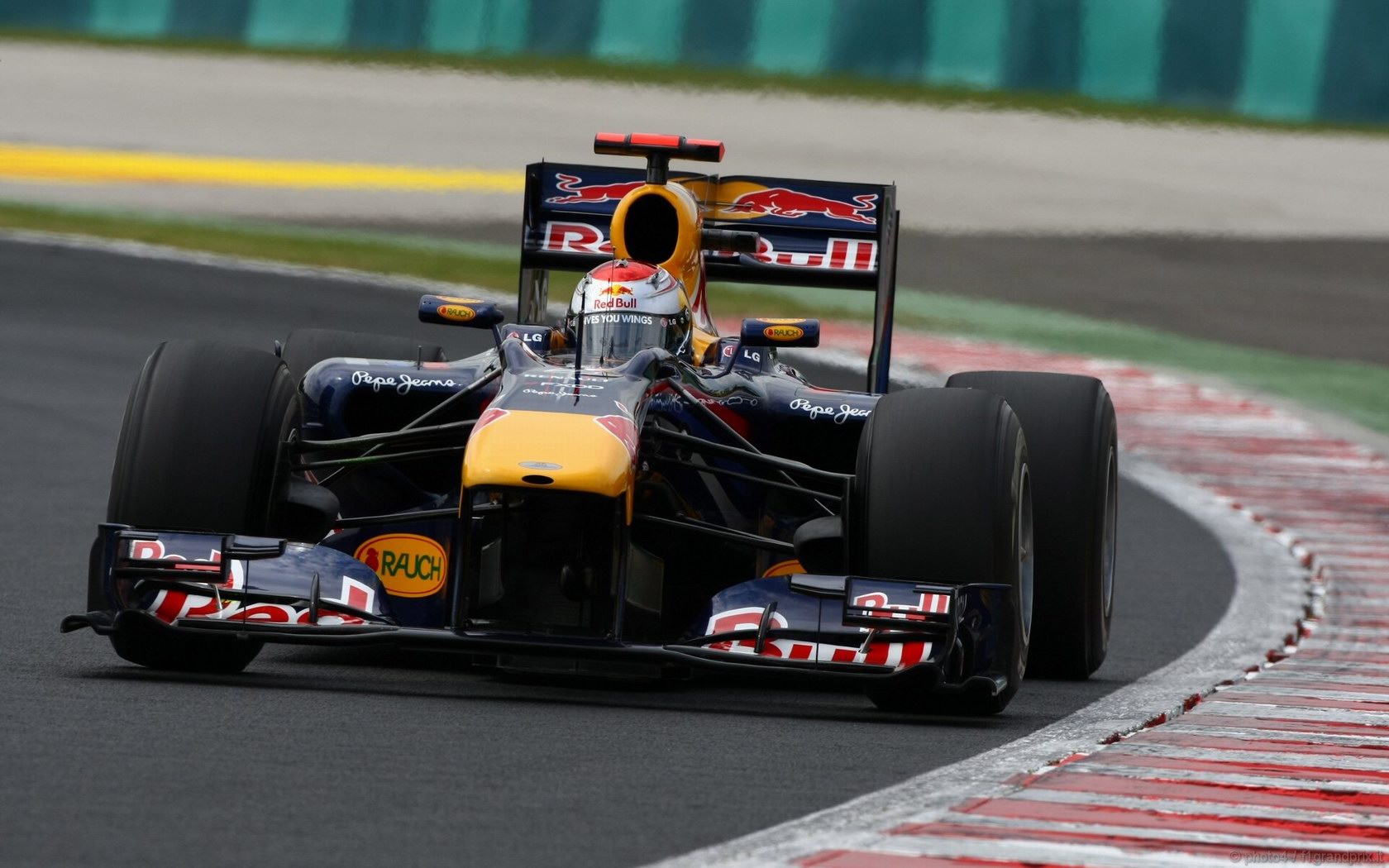 SEBASTIAN VETTEL WORLD CHAMPION 2010 1680x1050