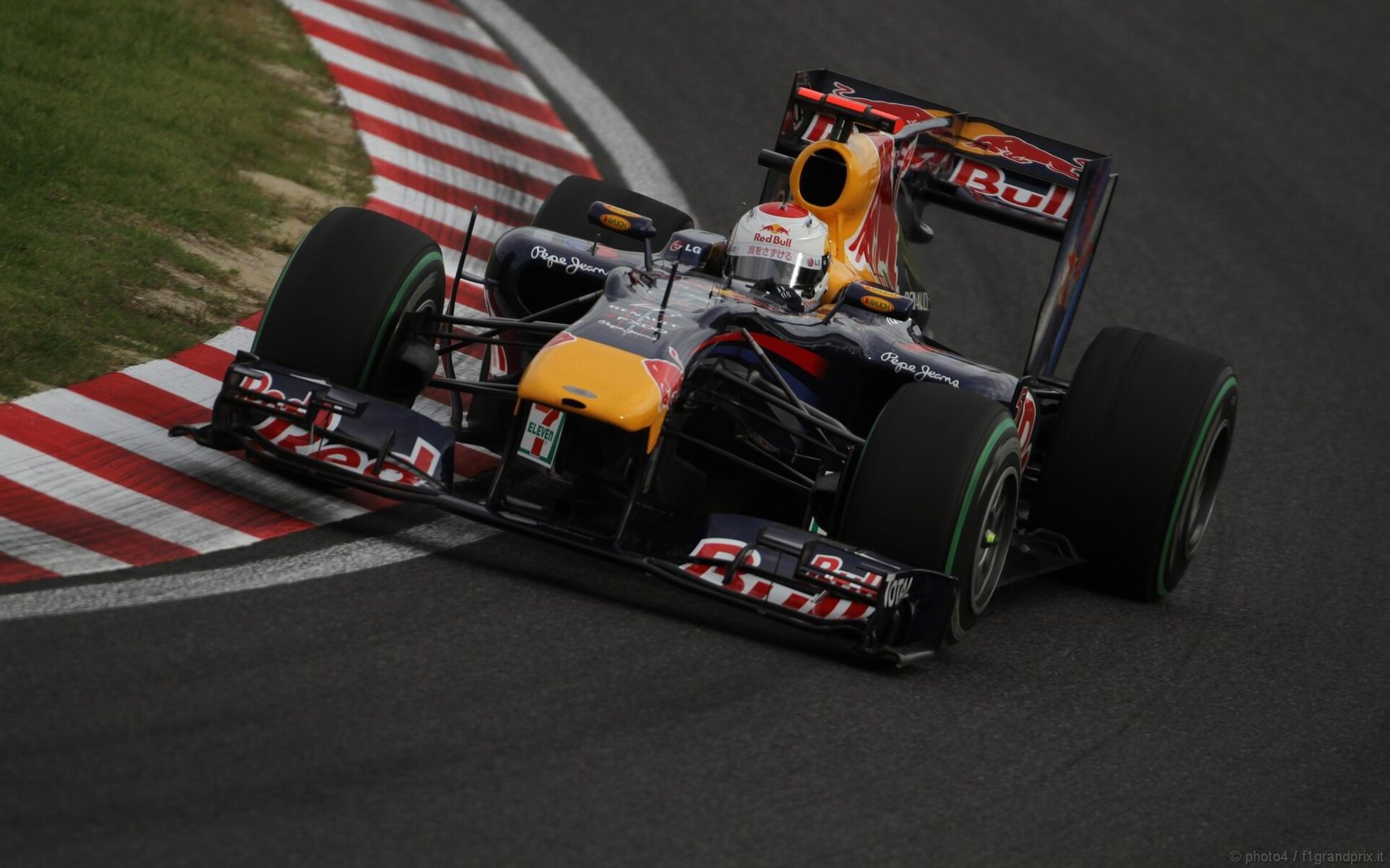 SEBASTIAN VETTEL WORLD CHAMPION 2010 1680x1050