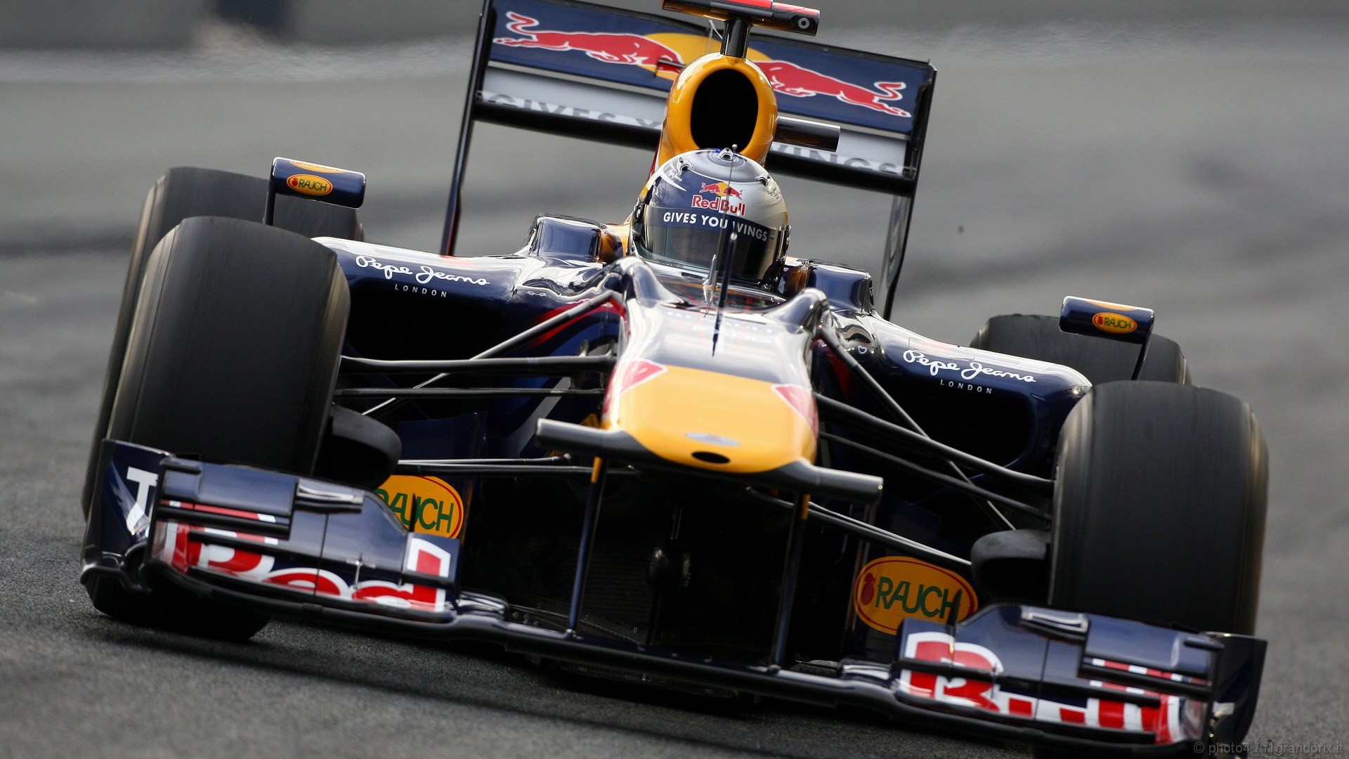 SEBASTIAN VETTEL WORLD CHAMPION 2010 1920x1080