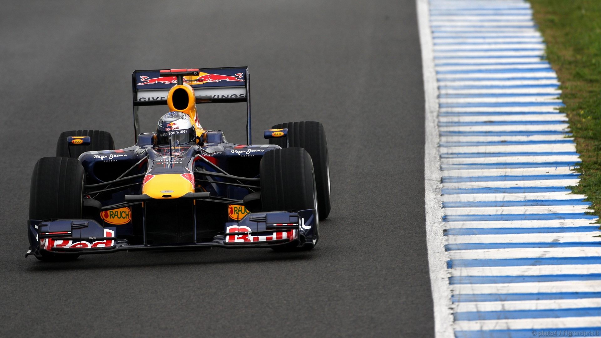 SEBASTIAN VETTEL WORLD CHAMPION 2010 1920x1080
