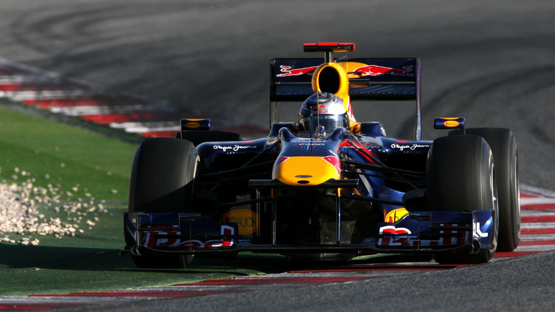 SEBASTIAN VETTEL WORLD CHAMPION 2010 1920x1080