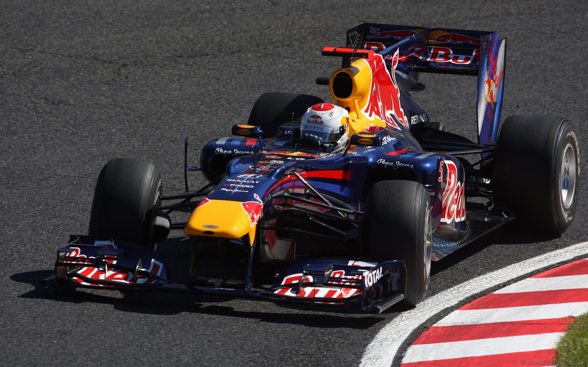 SEBASTIAN VETTEL WORLD CHAMPION 2010 1920x1200