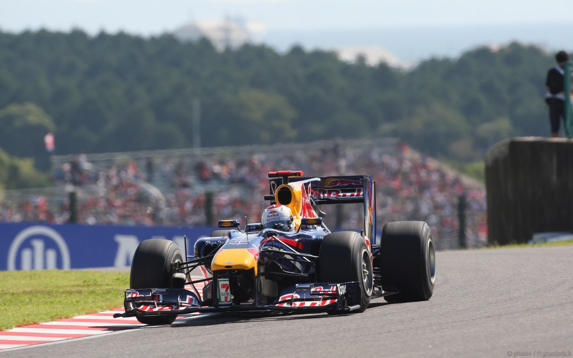 SEBASTIAN VETTEL WORLD CHAMPION 2010 1920x1200