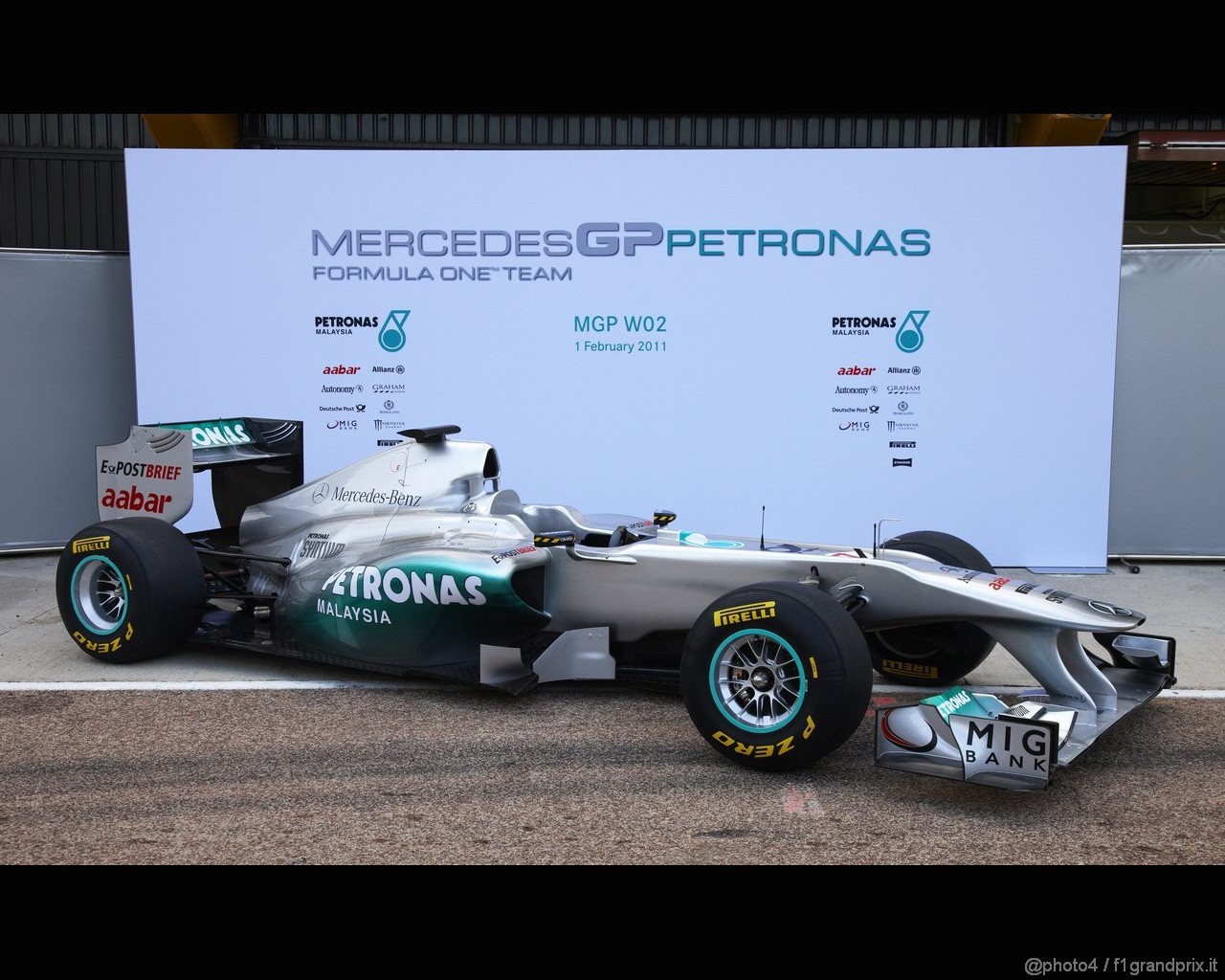 Mercedes MGP W02 1280x1024