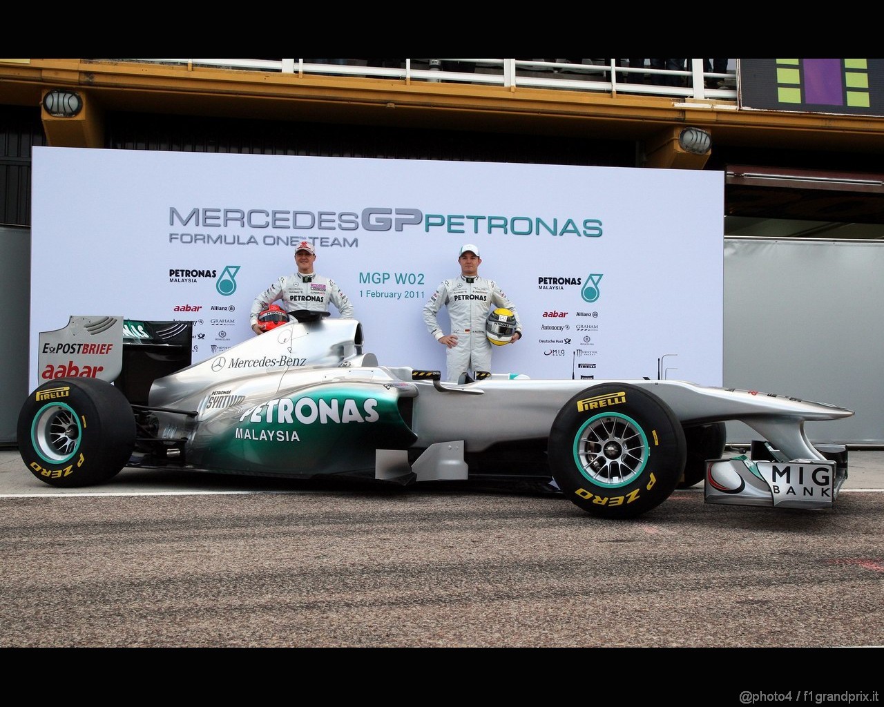 Mercedes MGP W02 1280x1024