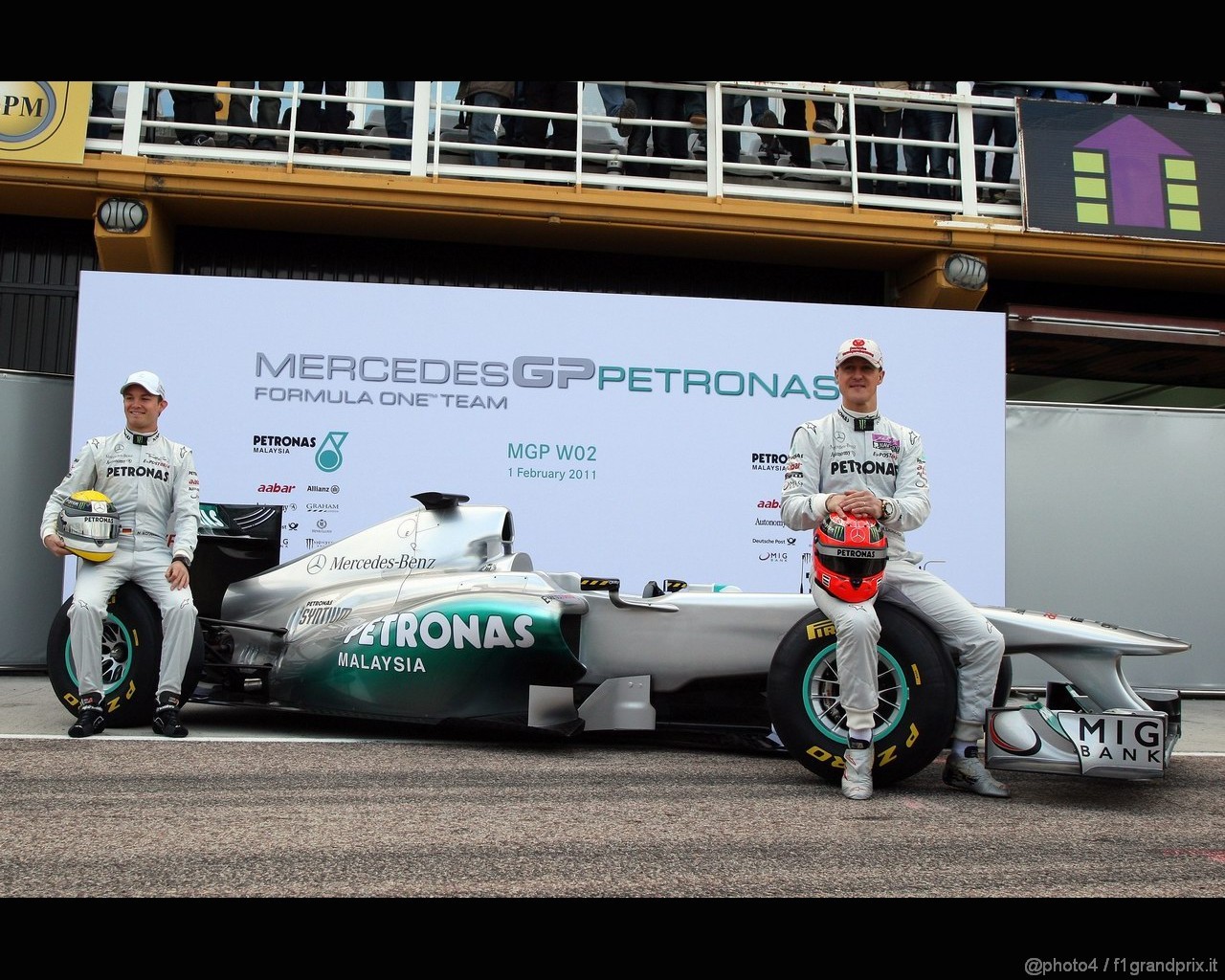 Mercedes MGP W02 1280x1024