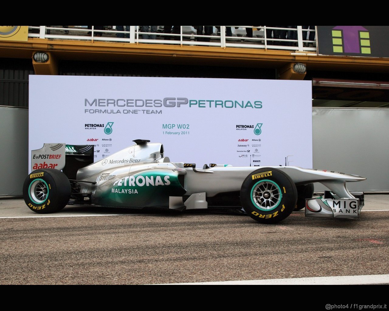 Mercedes MGP W02 1280x1024