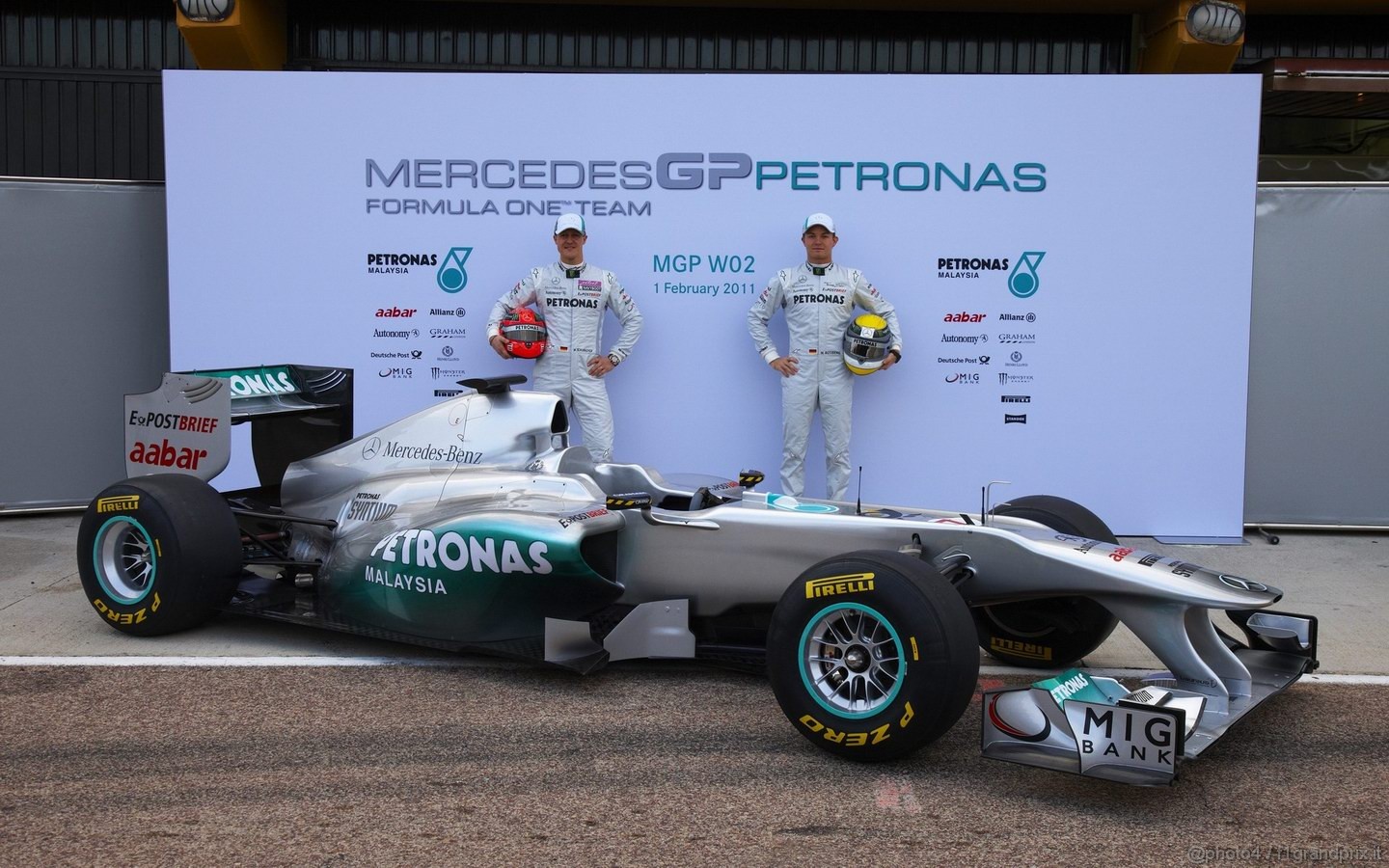 Mercedes MGP W02 1440x900