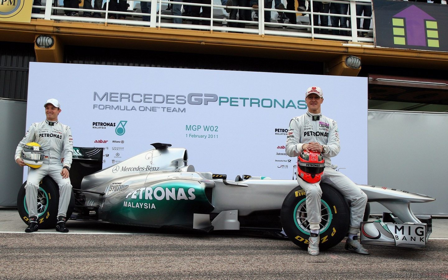 Mercedes MGP W02 1440x900