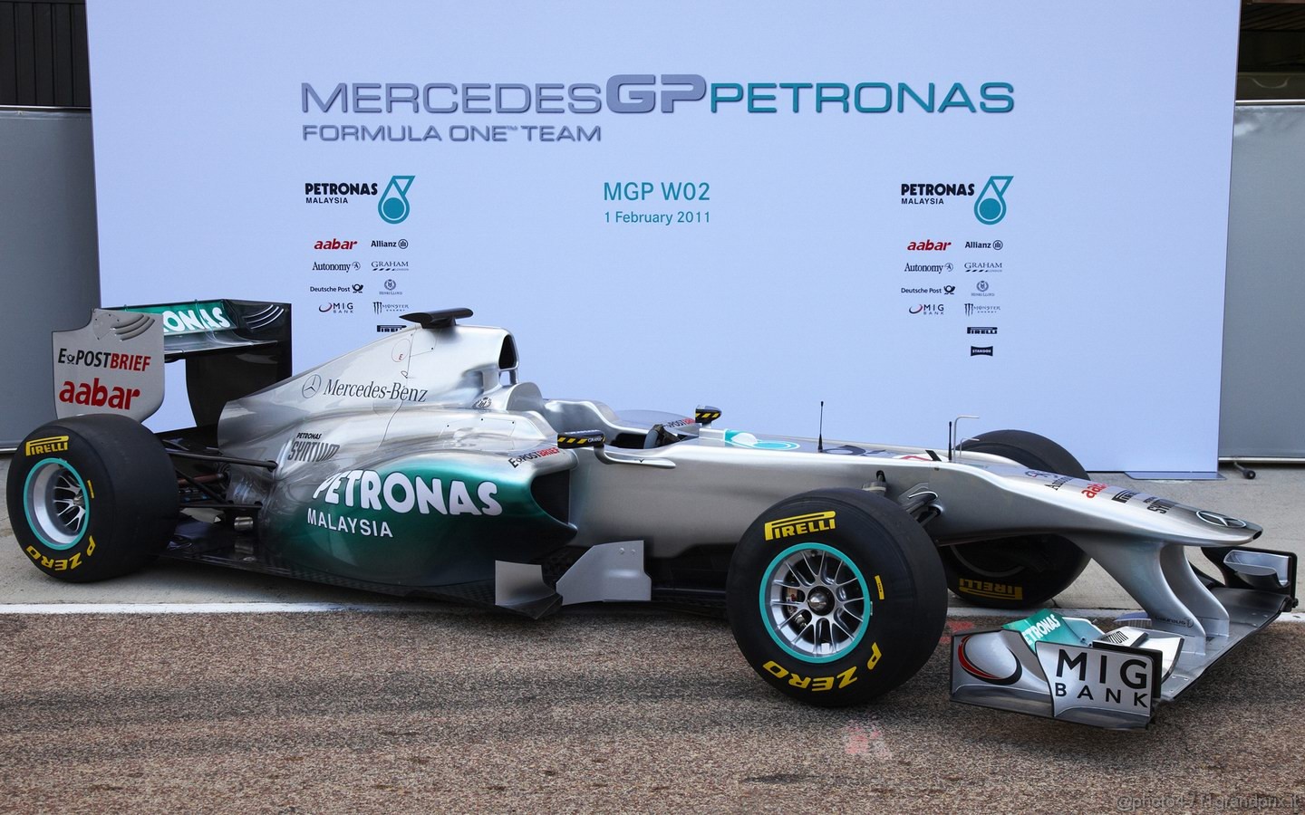 Mercedes MGP W02 1440x900