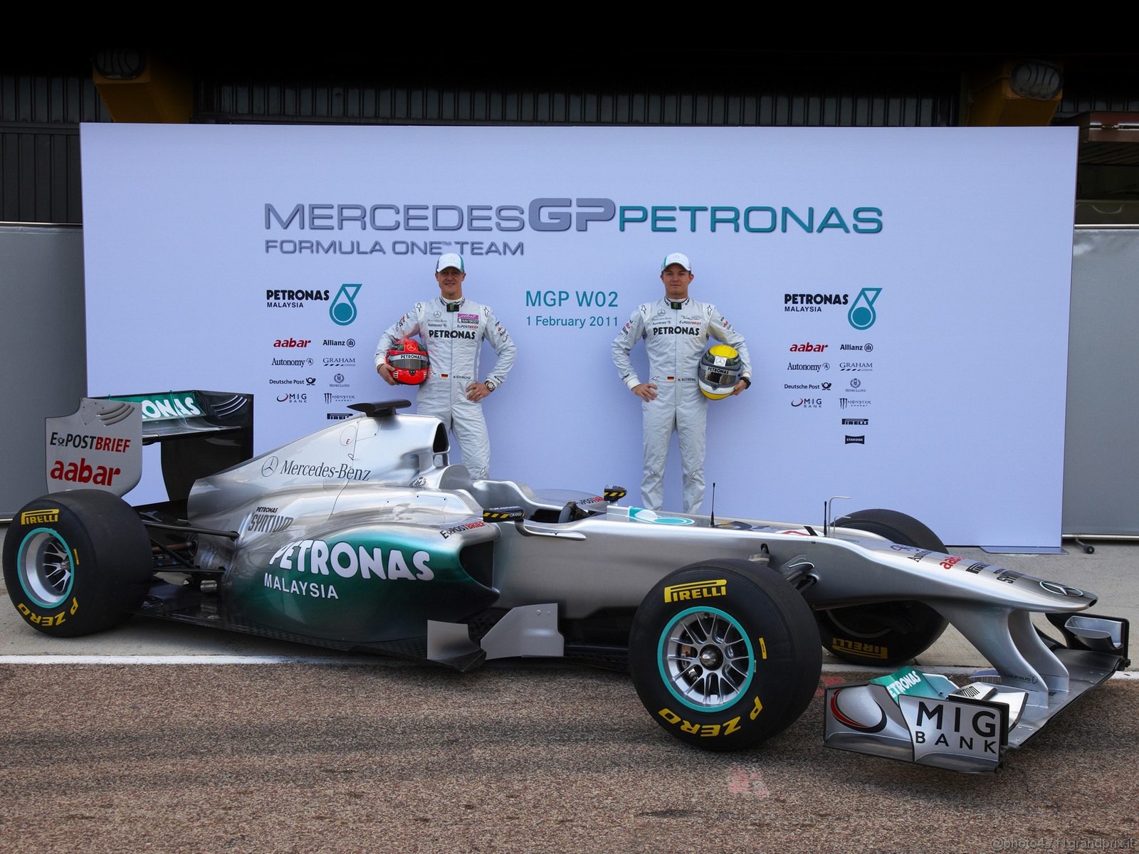 Mercedes MGP W02 1600x1200