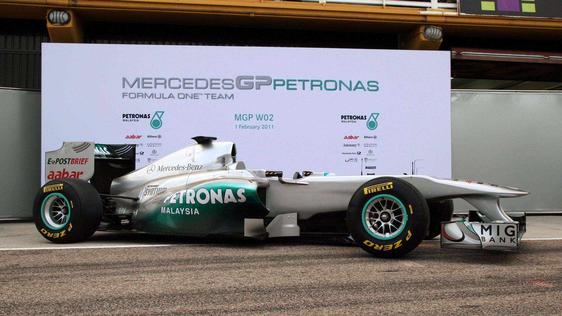 Mercedes MGP W02 1920x1080