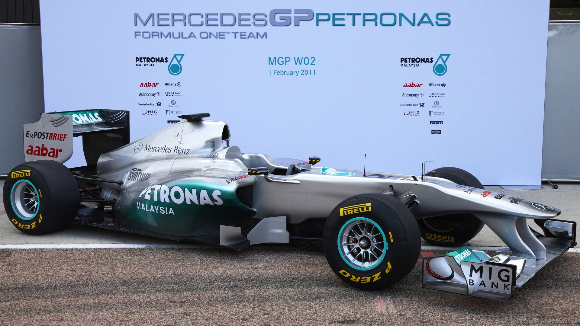 Mercedes MGP W02 1920x1080