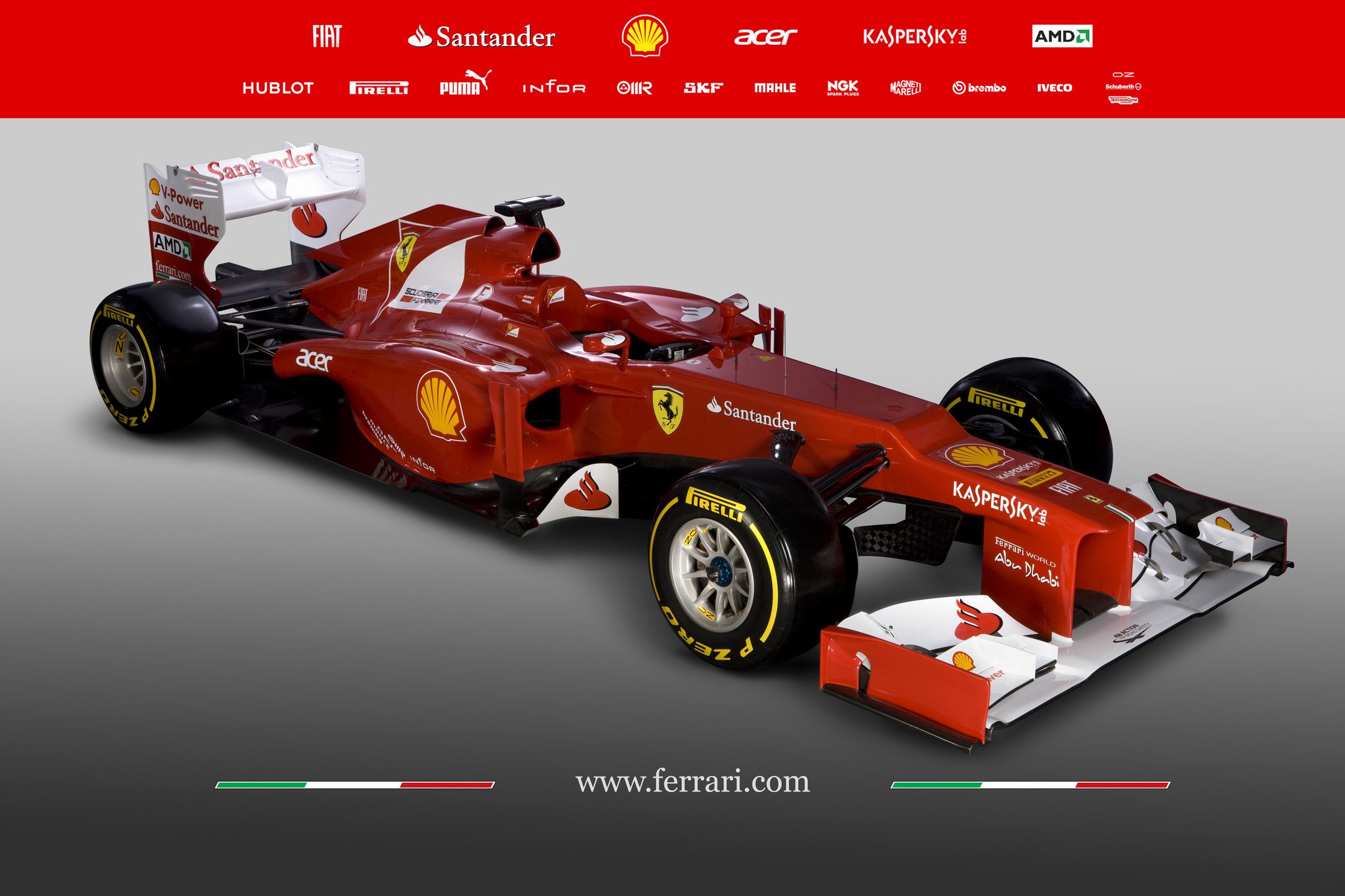 FERRARI F2012 2160x1440