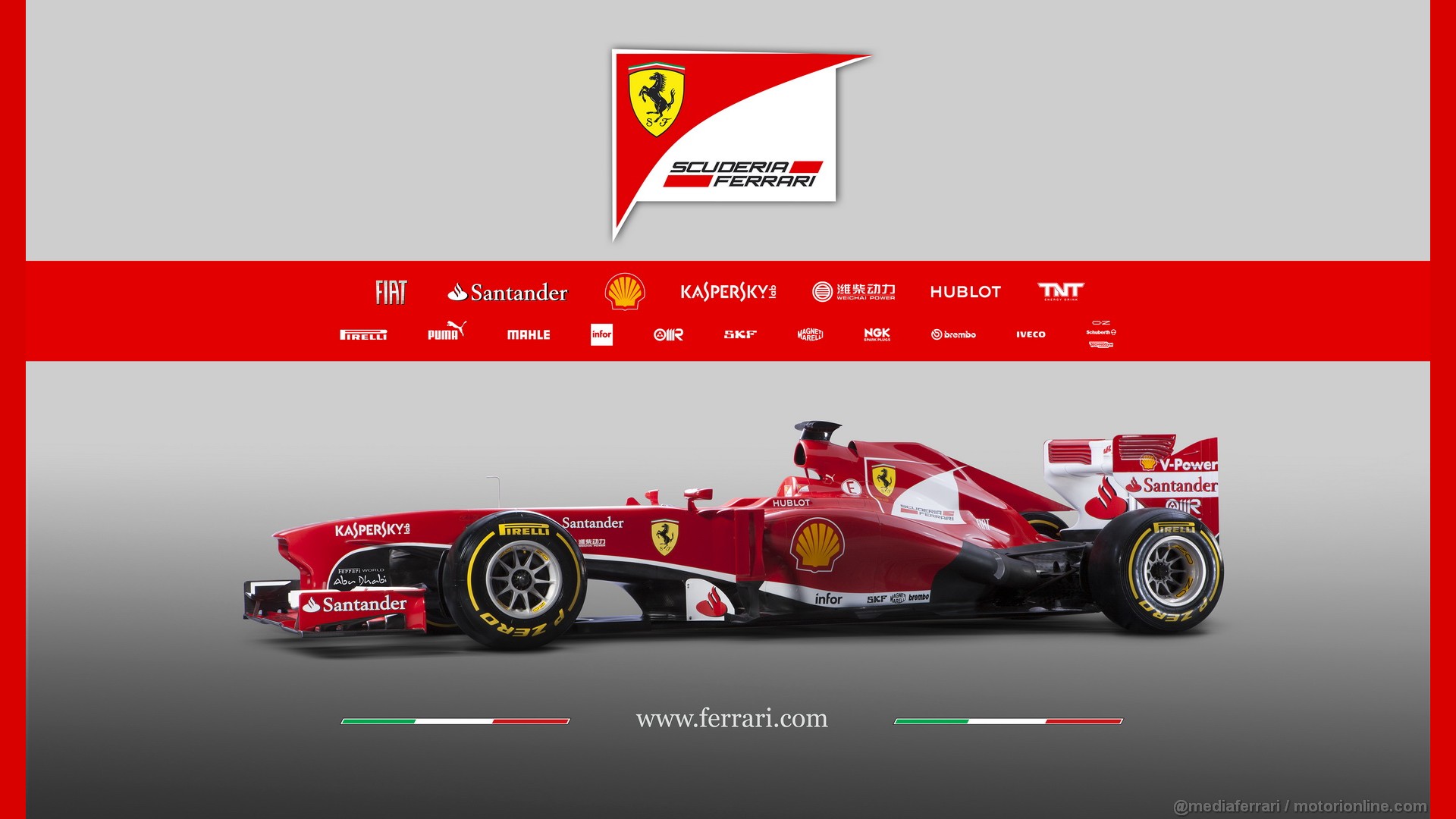 FERRARI F138 1920x1080