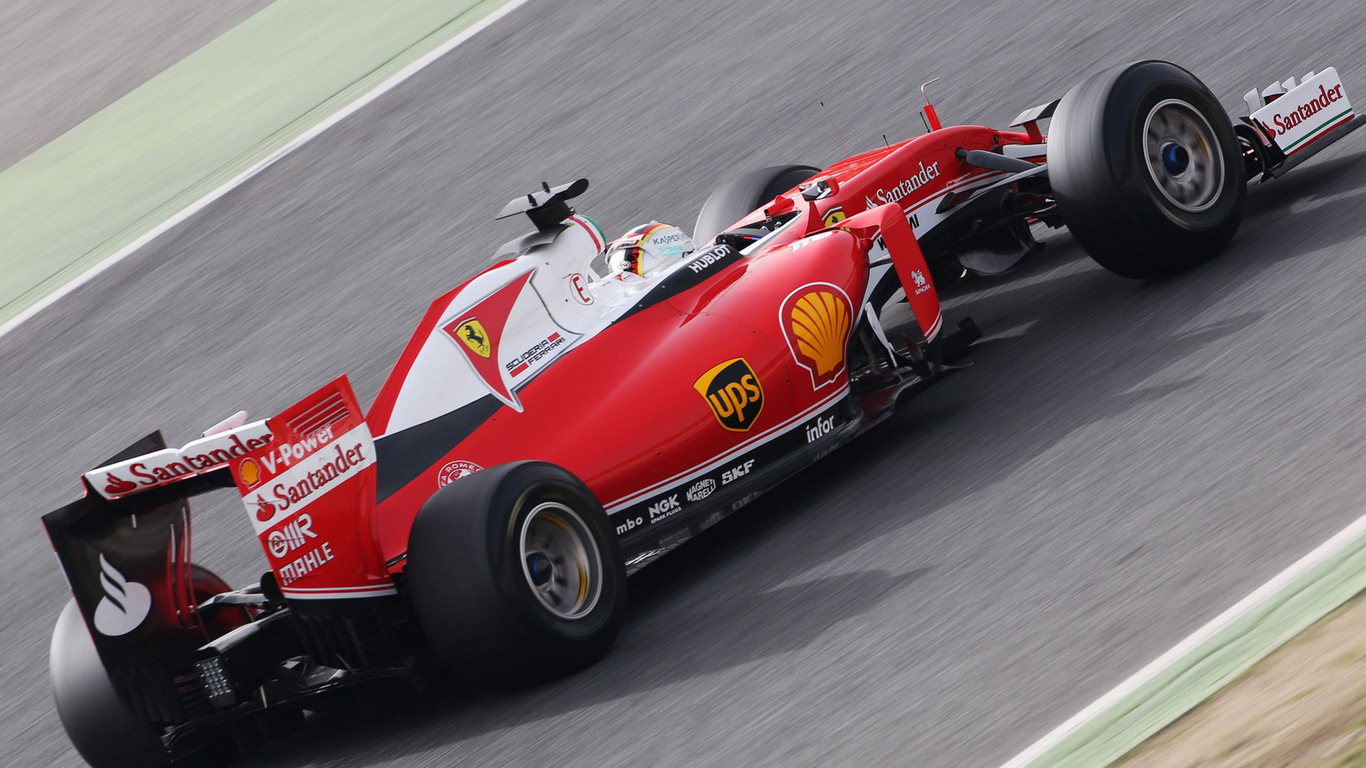 TEST F1 BARCELLONA FEBBRAIO 1366x768