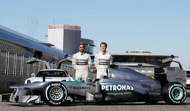 Mercedes formula 1 team 2013 #6
