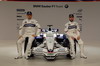 BMW SAUBER F1 08, Monday 14th January 2008 BMW Welt, Munich, Germany. The Launch of the BMW Sauber F1.08. The new BMW Sauber F1.08. Viewed from the rear. This image is copyright free for editorial use © BMW AG  