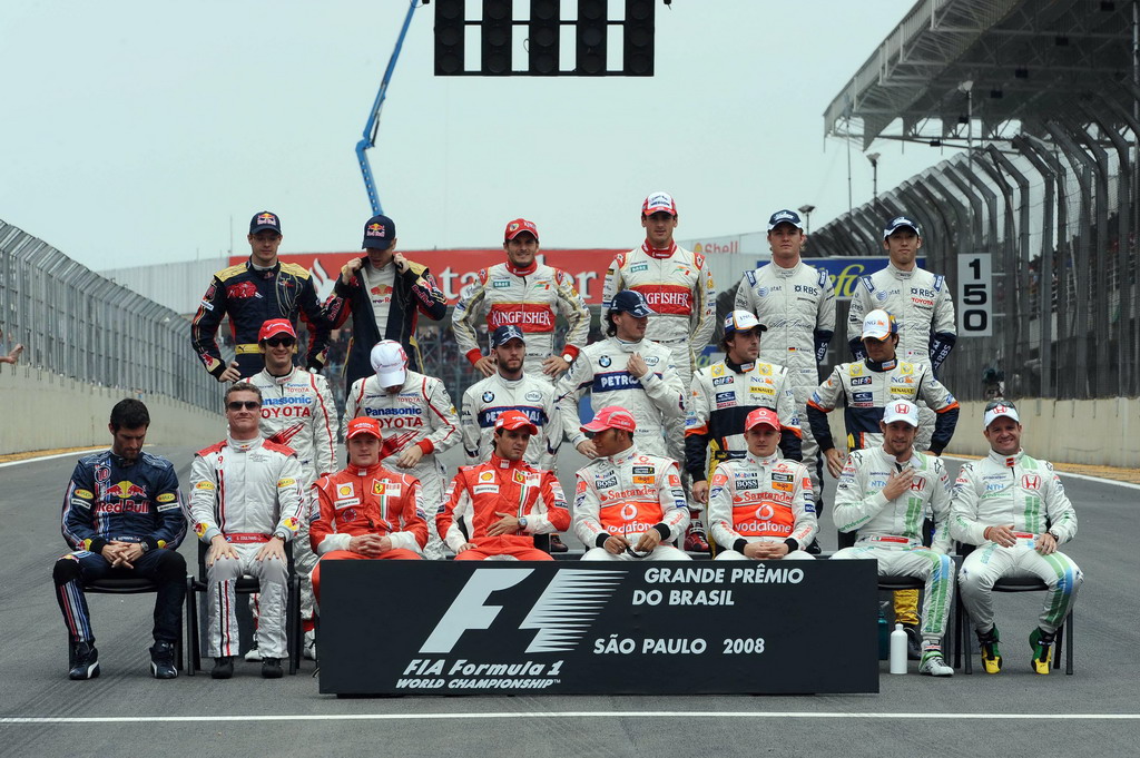 GP BRASILE, BRAZILIAN GRAND PRIX F1/2008 -  SAN PAOLO 02/11/2008 - ALL F1 DRIVERS
© FOTO ERCOLE COLOMBO FOR BRIDGESTONE