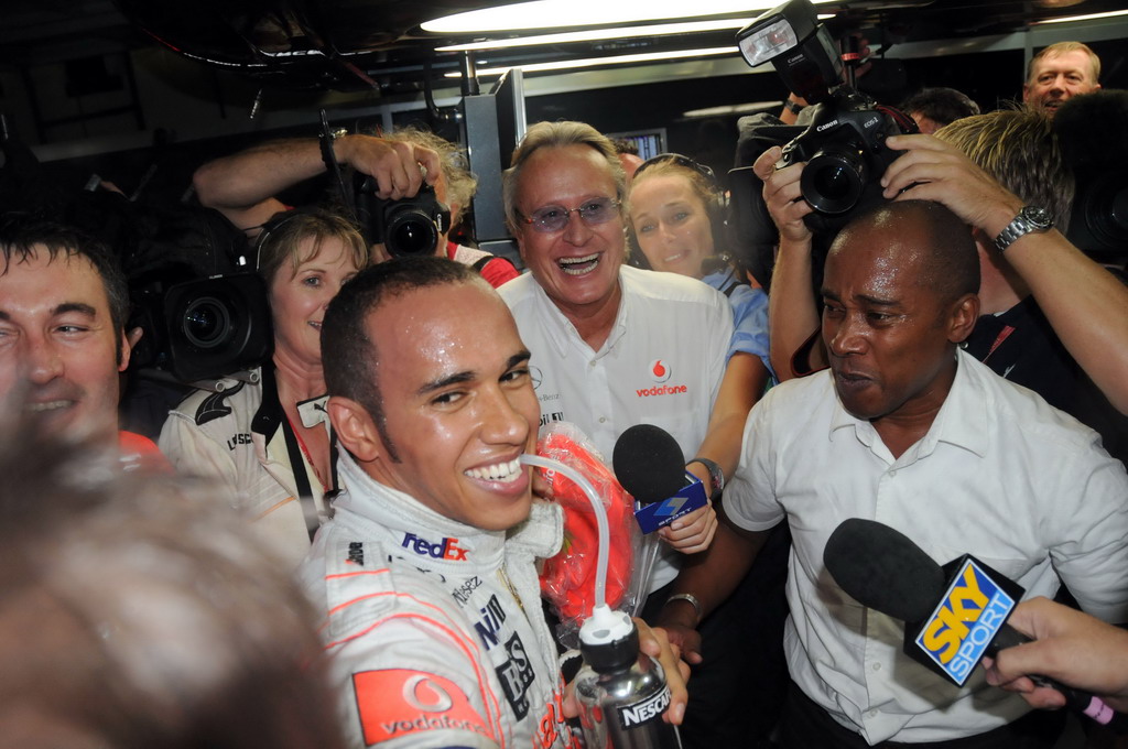 GP BRASILE, BRAZILIAN GRAND PRIX F1/2008 -  SAN PAOLO 02/11/2008 - LEWIS HAMILTON (WORLD CHAMPION)
© FOTO ERCOLE COLOMBO FOR BRIDGESTONE