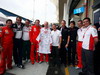 GP BRASILE, Richard Cregan (IRE) Toyota General Manager F1 Operations is wished farewell e good luck by the team managers of other F1 teams.
Formula One World Championship, Rd 18, Brazilian Grand Prix, Gara Day, Interlagos, Sao Paulo, Brazil, Domenica 2 November 2008.
