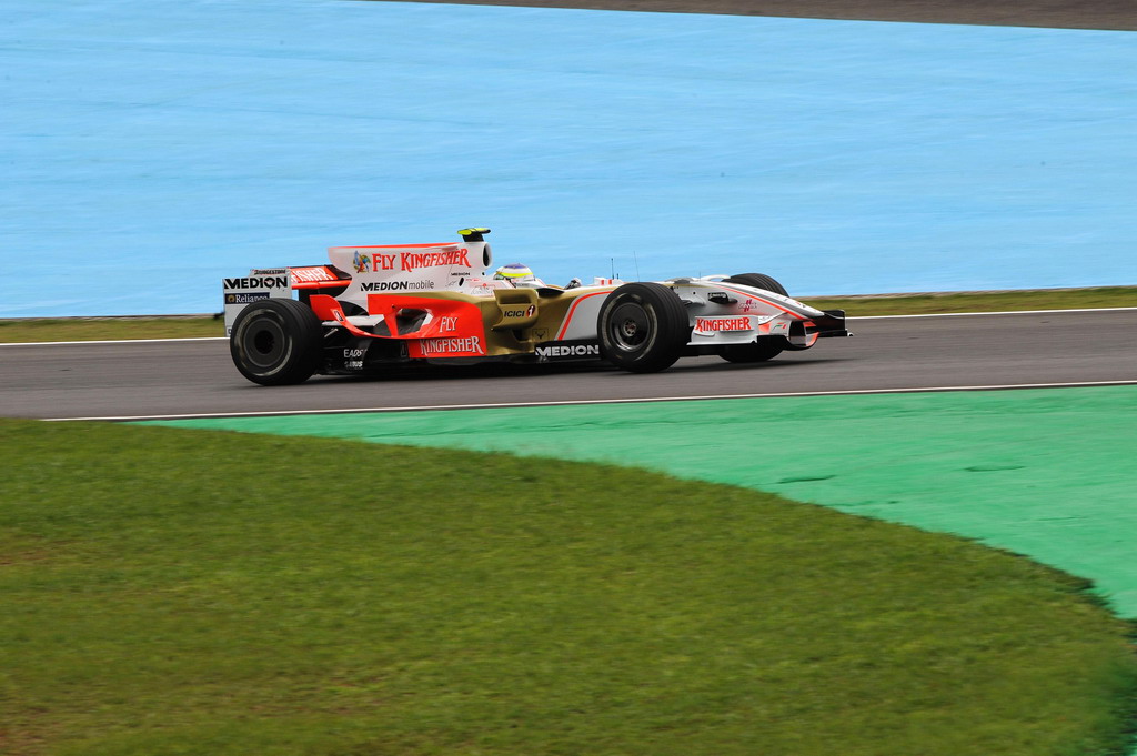 GP BRASILE, BRAZILIAN GRAND PRIX F1/2008 - SAN PAOLO 31/10/2008    - GIANCARLO FISICHELLA 
© FOTO ERCOLE COLOMBO 