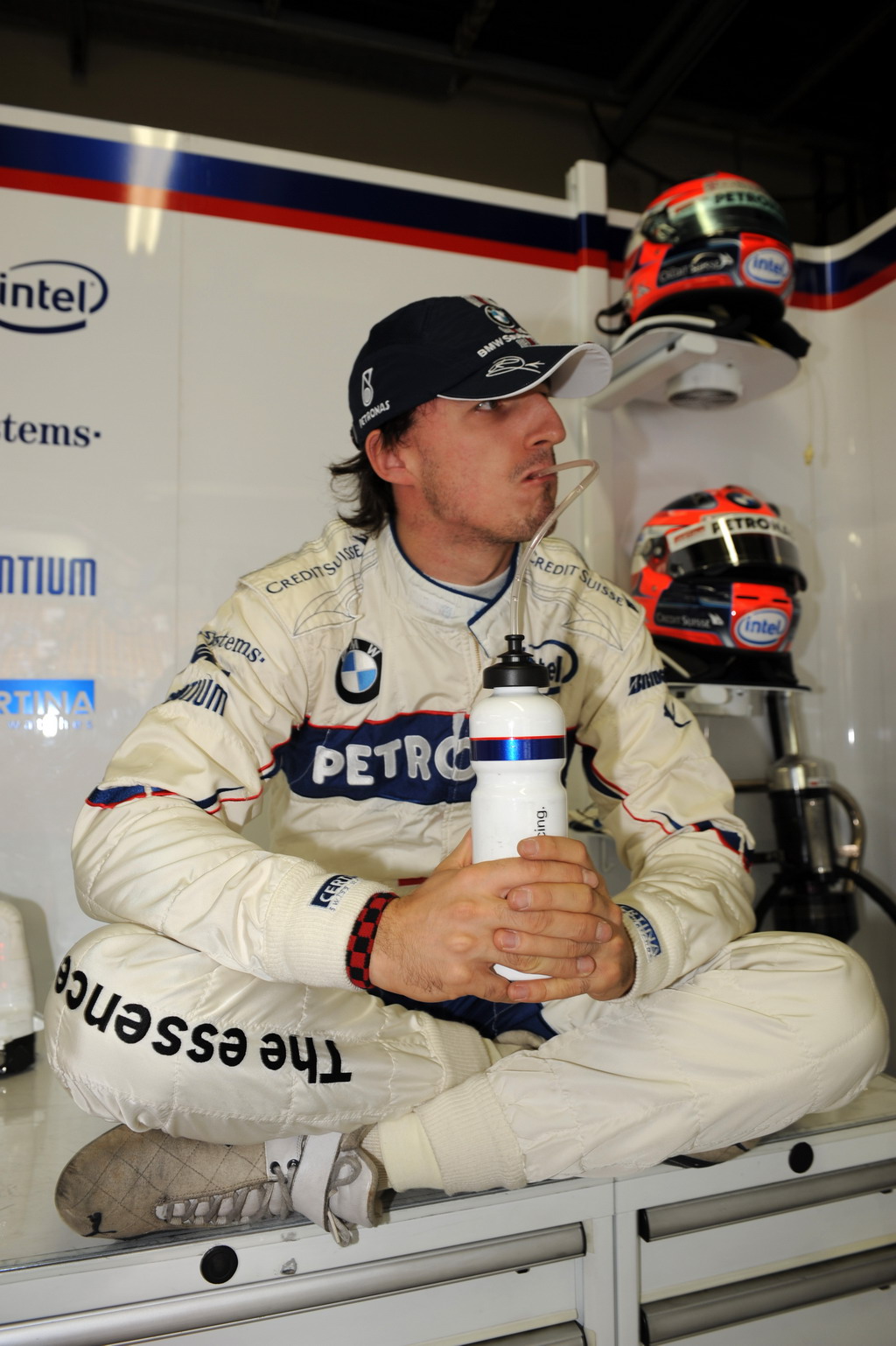 GP BRASILE, Venerdi', 31 October 2008 Brazilian Grand Prix Interlagos, Sao Paulo, Brazil. BMW Sauber F1 Team driver Robert Kubica (POL) This image is copyright free for editorial use © BMW AG