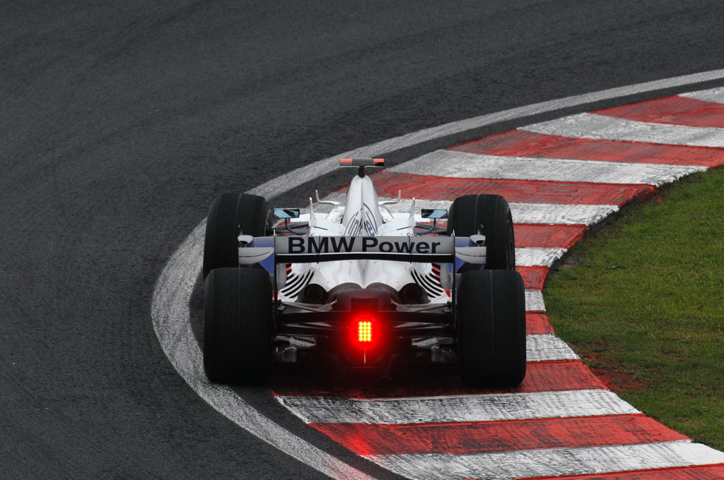 GP BRASILE, Venerdi', 31 October 2008 Brazilian Grand Prix Interlagos, Sao Paulo, Brazil. Nick Heidfeld (GER) in the BMW Sauber F1.08 This image is copyright free for editorial use © BMW AG