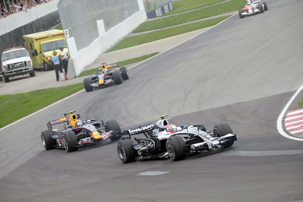 GP CANADA, CANADA GRAND PRIX F1/2008 - MONTREAL 08/06/2008 - KAZUKI NAKAJIMA - MARK WEBBER - DAVID COULTHARD 
© FOTO ERCOLE COLOMBO FOR BRIDGESTONE