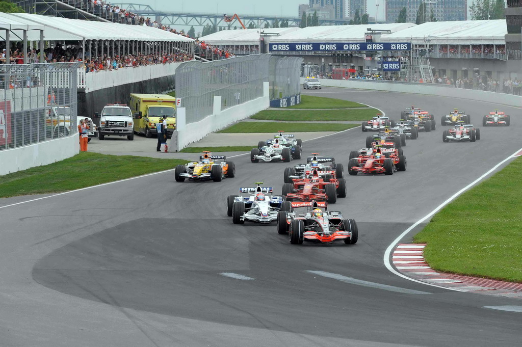GP CANADA, CANADA GRAND PRIX F1/2008 - MONTREAL 08/06/2008 - STARTING RACE
© FOTO ERCOLE COLOMBO FOR BRIDGESTONE