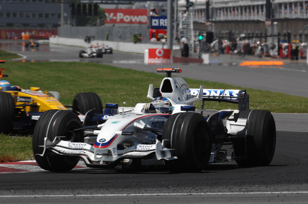 GP CANADA, Domenica, June 8, 2008  Canadian Grand Prix Montreal Nick Heidfeld (GER) in the BMW Sauber F1.08  This image is copyright free for editorial use © BMW AG 