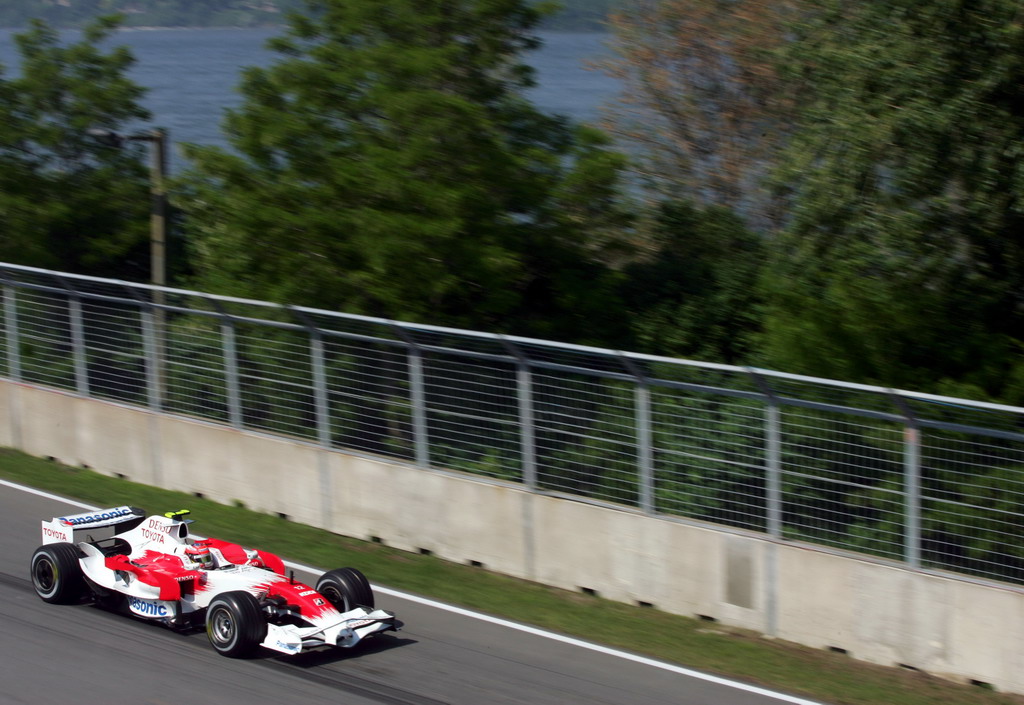 GP CANADA, Timo Glock (GER) Toyota TF108.
Formula One World Championship, Rd 7, Canadian Grand Prix, Qualifiche Day, Montreal, Canada, Saturday 7 June 2008.
