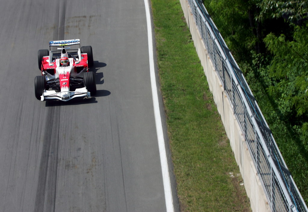 GP CANADA, Timo Glock (GER) Toyota TF108.
Formula One World Championship, Rd 7, Canadian Grand Prix, Qualifiche Day, Montreal, Canada, Saturday 7 June 2008.
