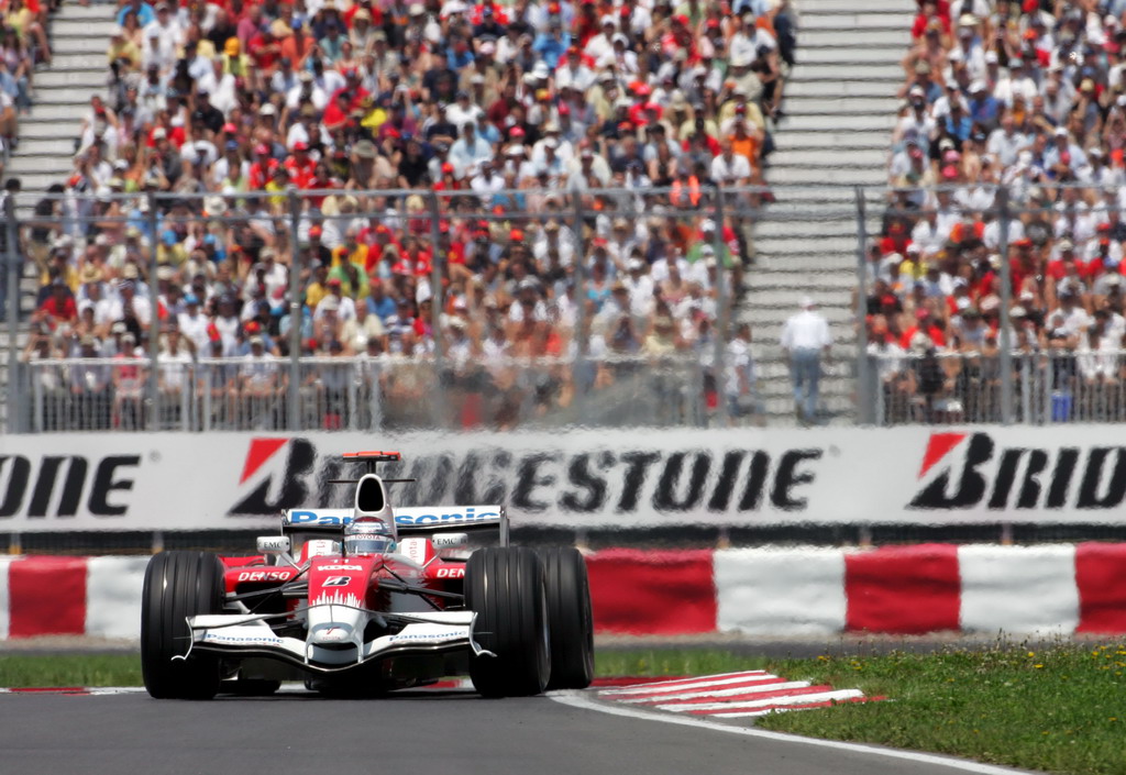 GP CANADA, Jarno Trulli (ITA) Toyota TF108.
Formula One World Championship, Rd 7, Canadian Grand Prix, Qualifiche Day, Montreal, Canada, Saturday 7 June 2008.
