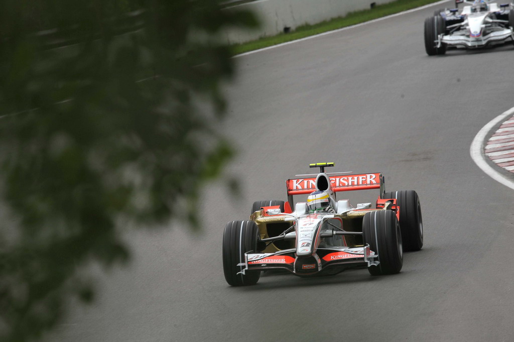 GP CANADA, CANADA GRAND PRIX F1/2008 - MONTREAL 06/06/2008 - GIANCARLO FISICHELLA 
© FOTO ERCOLE COLOMBO FOR BRIDGESTONE