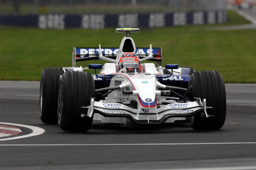 GP CANADA, Venerdi', June 6, 2008  Canadian Grand Prix Montreal Robert Kubica (POL) in the BMW Sauber F1.08  This image is copyright free for editorial use © BMW AG 