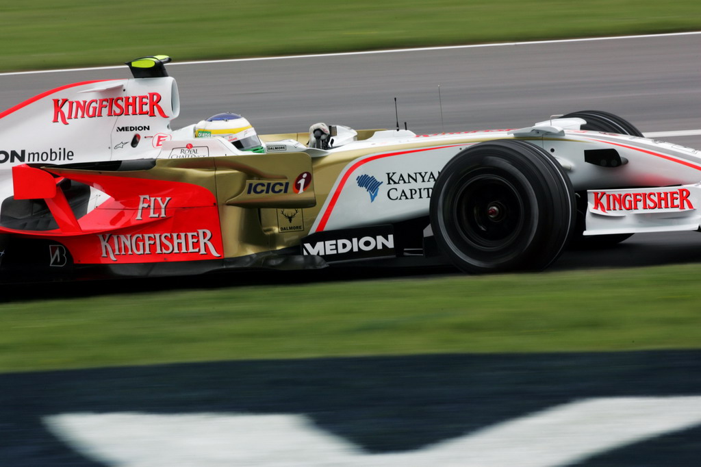 GP CANADA, Giancarlo Fisichella (ITA) Force India F1 VJM01.
Formula One World Championship, Rd 7, Canadian Grand Prix, Practice Day, Montreal, Canada, Venerdi' 6 June 2008.
