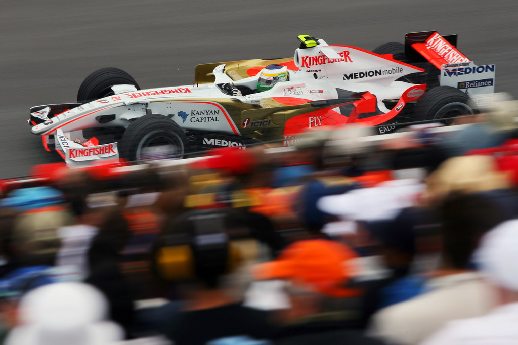 GP CANADA, Giancarlo Fisichella (ITA) Force India F1 VJM01.
Formula One World Championship, Rd 7, Canadian Grand Prix, Practice Day, Montreal, Canada, Venerdi' 6 June 2008.
