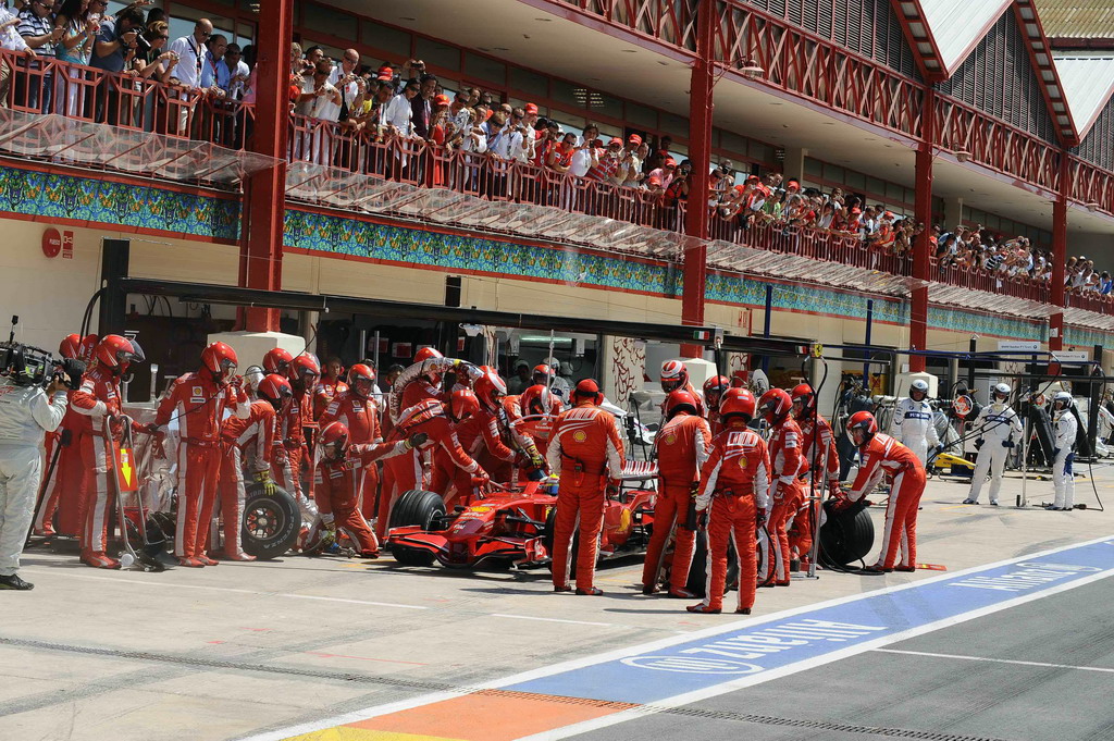 GP EUROPA, EUROPEAN GRAND PRIX F1/2008 -  VALENCIA 24/08/2008 - FELIPE MASSA 
© FOTO ERCOLE COLOMBO FOR BRIDGESTONE