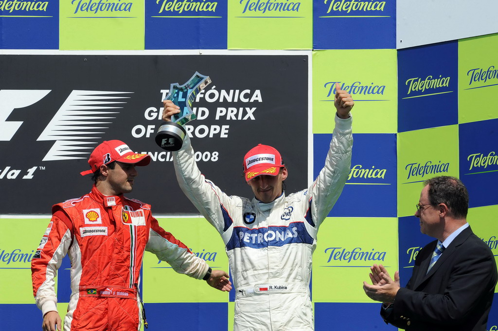 GP EUROPA, EUROPEAN GRAND PRIX F1/2008 -  VALENCIA 24/08/2008 - FELIPE MASSA - ROBERT KUBICA 
© FOTO ERCOLE COLOMBO FOR BRIDGESTONE