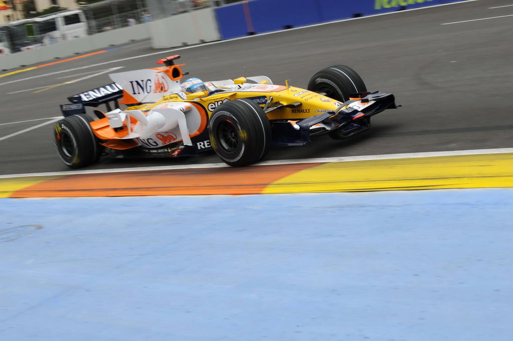GP EUROPA, EUROPEAN GRAND PRIX F1/2008 -  VALENCIA 23/08/2008 - FERNANDO ALONSO 
© FOTO ERCOLE COLOMBO FOR BRIDGESTONE