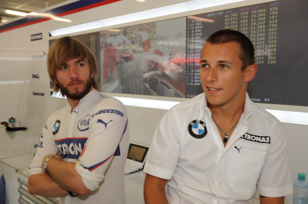 GP EUROPA, Venerdi', August 22, 2008 European Grand Prix. Valencia Spain. This image is copyright free for editorial use © BMW AG. 