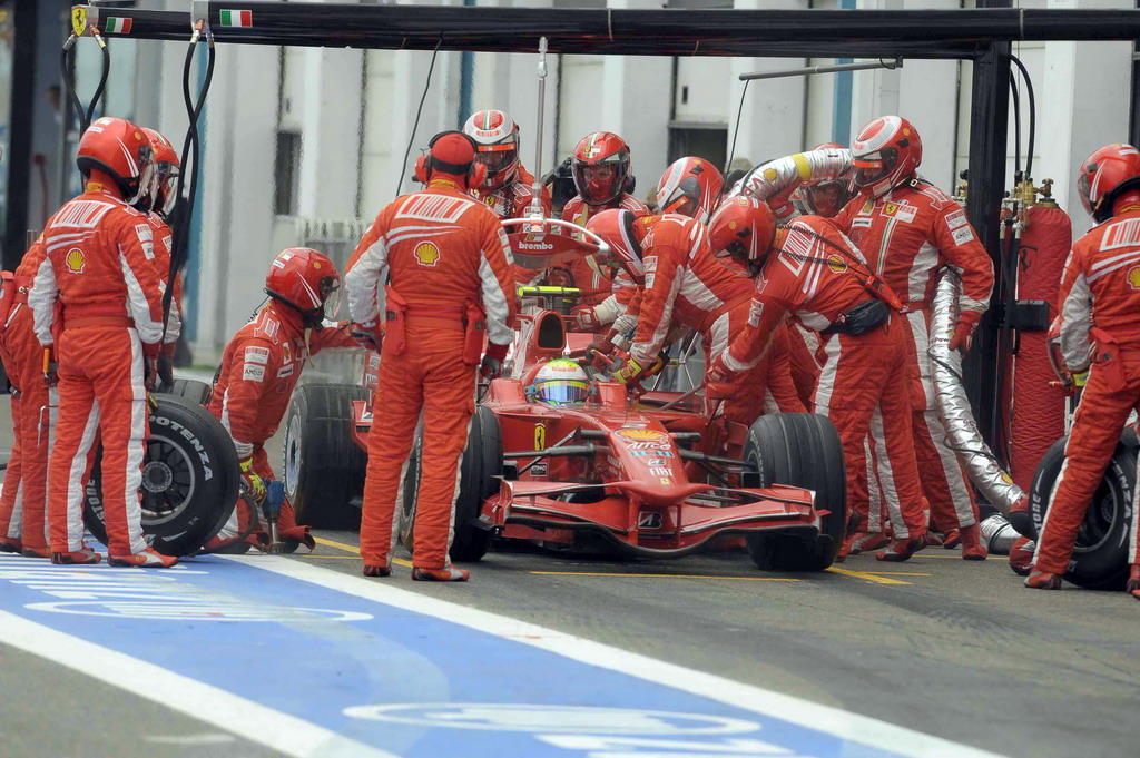 GP FRANCIA, FRENCH GRAND PRIX F1/2008 - MAGNY COURS 22/06/2008 - FELIPE MASSA PIT STOP
© FOTO ERCOLE COLOMBO FOR BRIDGESTONE
