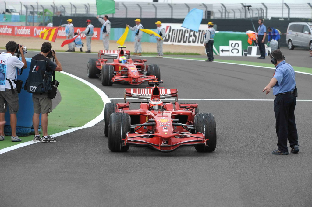 GP FRANCIA, FRENCH GRAND PRIX F1/2008 - MAGNY COURS 22/06/2008 - KIMI RAIKKONEN - FELIPE MASSA 
© FOTO ERCOLE COLOMBO FOR BRIDGESTONE