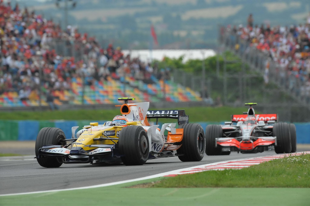 GP FRANCIA, FRENCH GRAND PRIX F1/2008 - MAGNY COURS 22/06/2008 - NELSON PIQUET JR. - HEIKKI KOVALAINEN 
© FOTO ERCOLE COLOMBO FOR BRIDGESTONE
